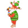 Tree Buddees Fiesta Santa Christmas Ornament