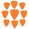 Orange Etched - Funny Novelty Guitar Picks - Electric &