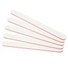 Professional Nail Files Fine White Straight Grain 240/240 Red Core
