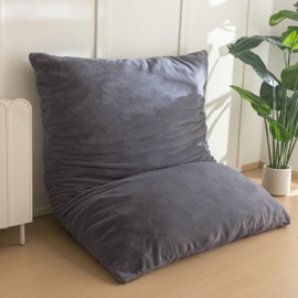 MAXYOYO 3 in 1 Bean Bag Chair, Giant Bean Bag Sofa Bed, Floor Mattress with High-Density Foam Filling and Machine Washable Cover, Bean Bag Chair for Adult