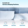 Shredded Memory Foam Pillows for Hot Sleepers, Cooling Adjustable Bed