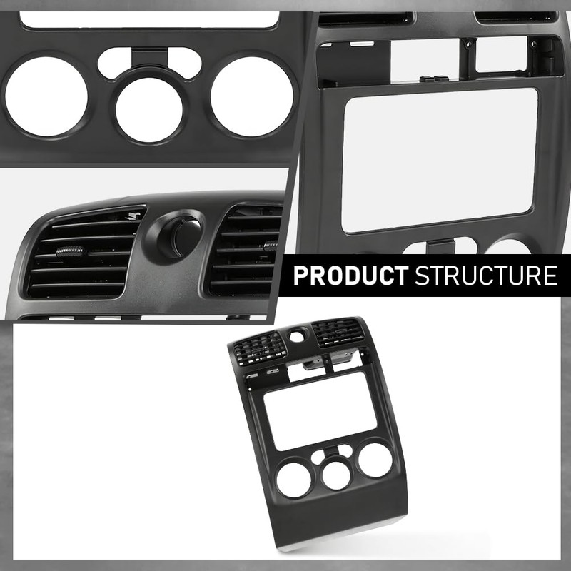G-PLUS Radio Dash Bezel Trim Panel Compatible with Chevy Colorado