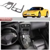 Moittellc Gear Shift Panel Trim Cover Compatible with Chevy Corvette