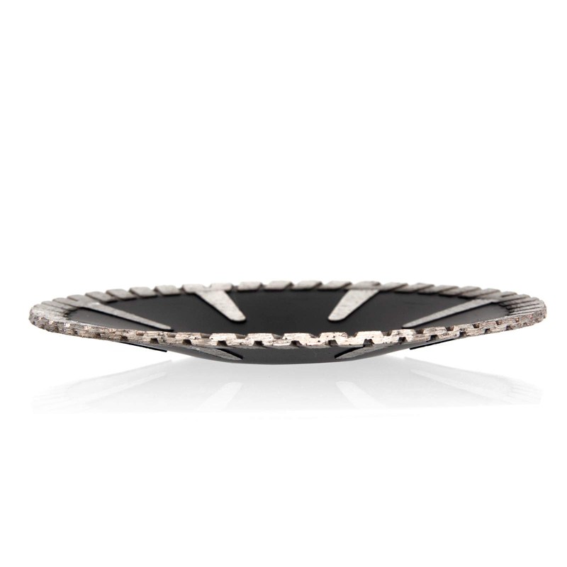 5 Inch Concave Convex Diamond Saw Blade for Granite Concrete