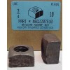 AmericanItegratedSupply.com 3/4-10 REGULAR SQUARE NUTS STEEL PLAIN 1-1/8 AF X 21/32 TH  (10)