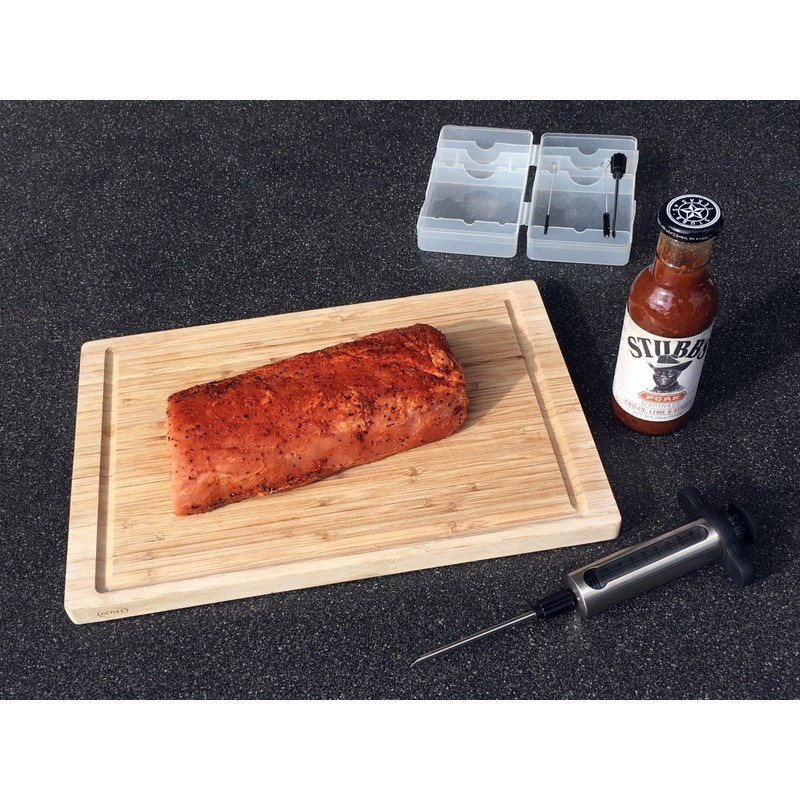 Grillfürst Stainless Steel Marinade Syringe Set for Refining Grilled Food,