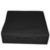 Rehabilitation Advantage Body Positioning Black Square Bolster 12 Inch x