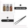 COHEALI Gold Foil Flakes Glitter Nail Glitters Decorative Foil Paper