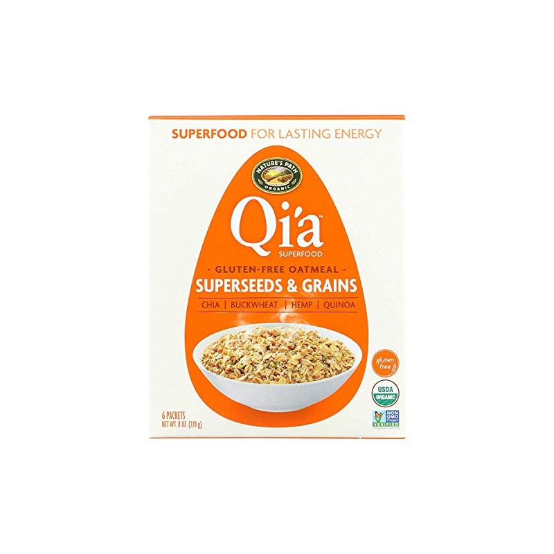 Qia Superfood Gluten Free Superseed and Grains Oatmeal