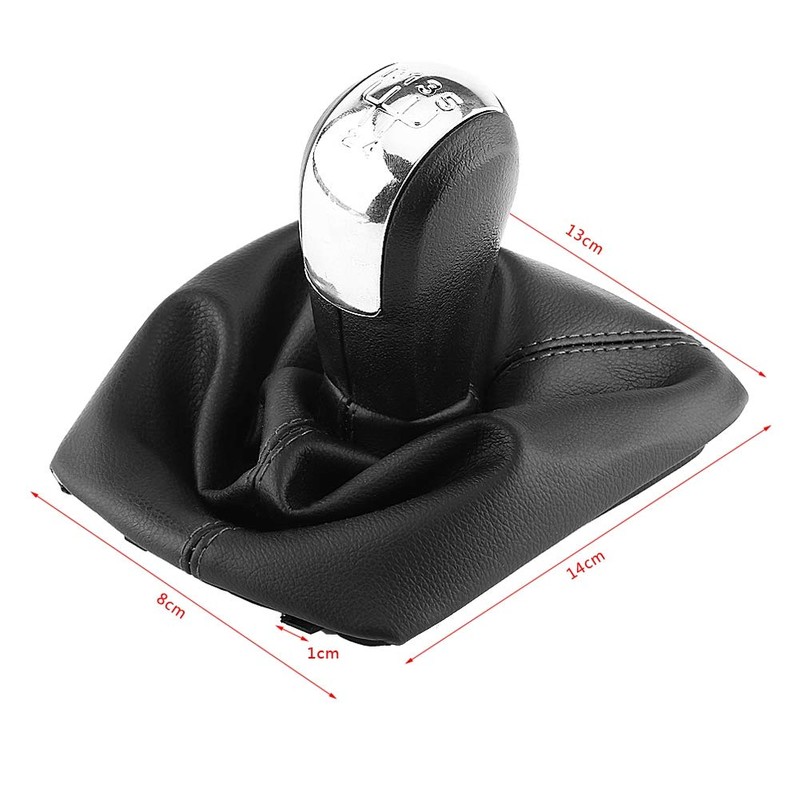 Suuonee Knob Gaiter, 5-Speed Car Gear Knob Gear Lever Boot