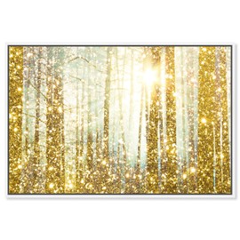 Nature and Landscape Framed Wall Art Canvas Prints 'Magical Forest' Forest Landscapes