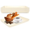 Serving Tray,6 Pack Plastic Serving Trays Food Tray Serving Platter,