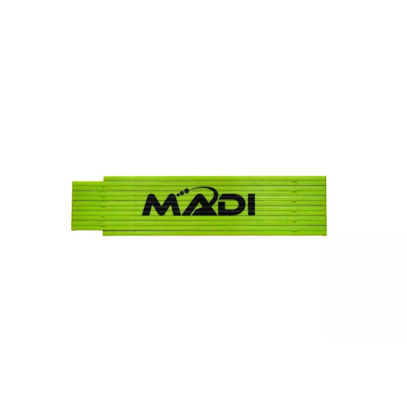 MADI MPFR-6 6' Inside Reading Fiberglass Folding Ruler