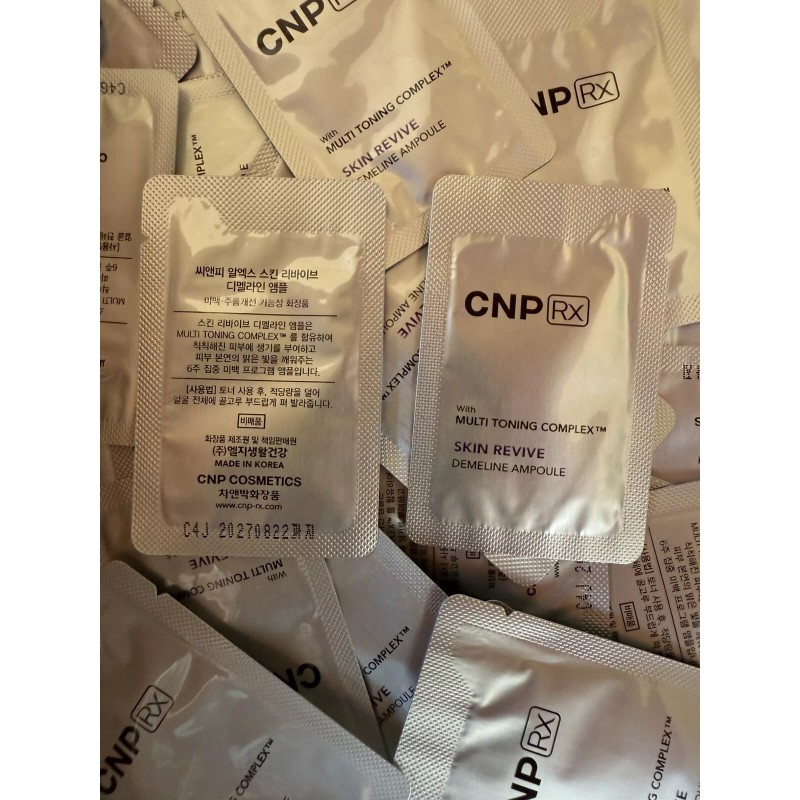 Cnp Laboratory 30PCS X CNP Rx Skin REVIVE Demeline Ampoule,New