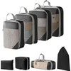 8pcs Packing Cubes, Areaphmet Compression Packing CUbes for Travel Accessories