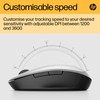 HP Dual Mode Maus (Smart TV Maus, AES verschlüsselt, Bluetooth,