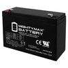 Mighty Max Battery 6V 12AH F2 SLA Battery for Fire