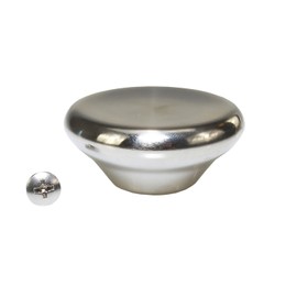 4YourHome Large Stainless Steel Replacement Knob Fits Le Creuset Pot Pan Oven Lids + Screw, 1