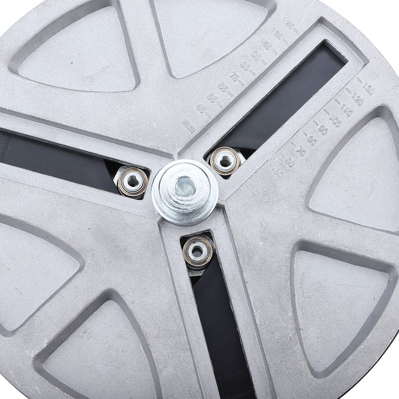 Adjustable Hole Saw Replacement Punching Cutter Drill Bit Kit 45