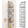 Yonace 6 Tier Large Capacity Wall Pocket, Plush Case, Wall