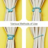 Yazikisa Curtain Holdbacks Magnetic Curtains Tiebacks Tie Back Drapery Holders