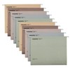 Seimeinoki Hanging Folders, A4, 10 Pieces, Hanging Files, with Labels