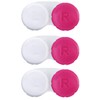 RHUI Contact Lens Case for Travel, Daliy Use-Pink