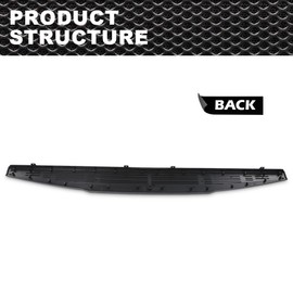 CNNELL Tailgate Top Trim Cap Cover Compatible with Ford F250 F350 F450 F550 Super Duty 2017-2022 HC3Z-9941018-AD