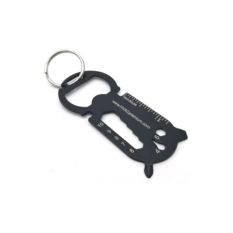 Pocket Multitool Keychain Bottle Opener Handy Accessory, Screwdriver, Wrench, Hex