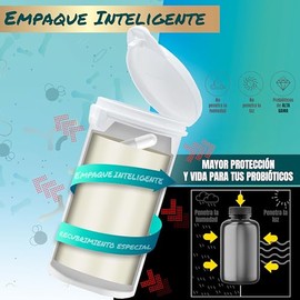 NSN | Probióticos de Alta Gama para Hombres | Formulado por la Dra. Friné Velázquez | con Beta sisterol - Soporte Masculino | con 50 Billones y 16 Cep