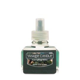 Yankee Candle ScentPlug Refill, Silver Sage & Pine, 1 CT (Pack of 4)