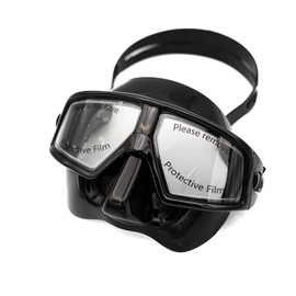 UMMY Free Diving Mask Reef Leaf Free Diving Skin Diving Snorkeling Bare Diving (Black)