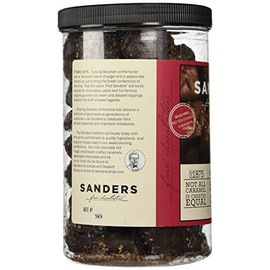 Generic Sanders Dark Chocolate Sea Salt Caramels - 36 ounces (2.25 pounds) With Cold Packs to prevent from melting Bubble-wrap mylar