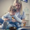 Russian Nesting Dolls Bear Wooden Matryoshka Dolls for Kids Tphon
