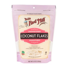 Bob's Red Mill Coconut Flakes, 10oz (Pack of 1) - Non GMO, Fair Trade Certified, Vegan, Paleo Friendly, Keto Friendly, Kosher