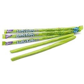 Wonka Laffy Taffy Rope, Sour Apple, 0.81-Ounce Packages (Pack of 96)