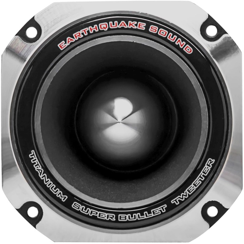 Earthquake Sound PR-BT90S Car/Pro Audio 4-inch Titanium Super Bullet Tweeter,