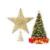 Decoración para árbol de Navidad con purpurina para árbol de