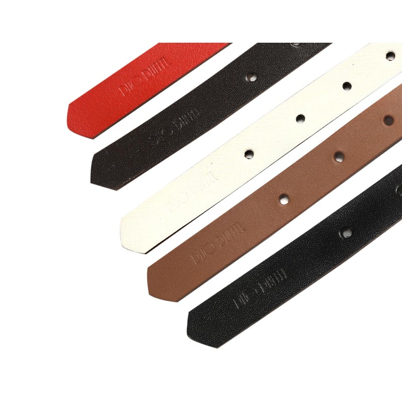 Genuine Leather Dog Collar, Adjustable Pet Collar, 5 Sizes XS-XL,