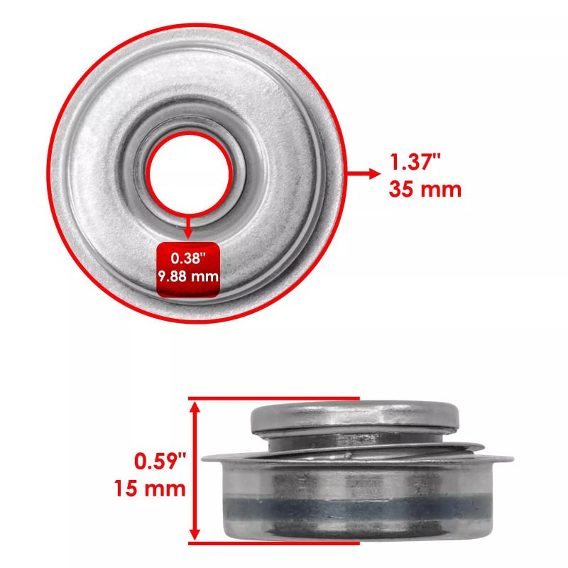Caltric Engine Water Pump Kit For Can-Am Commander 1000 2017
