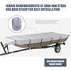 GOODSMANN Marine Grade Heavy Duty 300D Jon Boat Covers, Fits