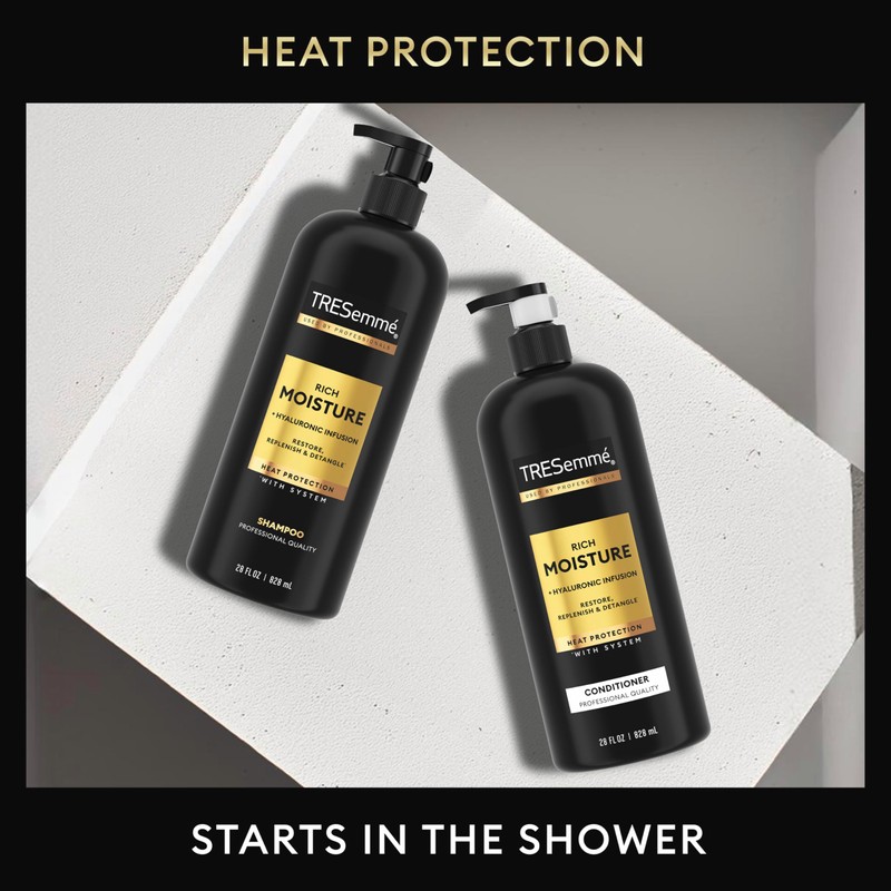 TRESemmé Rich Moisture Shampoo and Conditioner 2 Count Rich Moisture