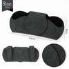 KINIVA Sunglasses Holder for Car Visor PU Leather Glasses Case
