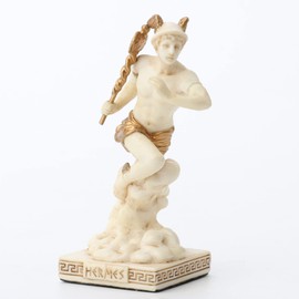 Veronese Design Greek Gods Miniature Figurine (Hermes, Multicolor)