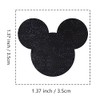 Mouse Head Rubber Stamp, 1-1/3 Medium Stamp for Scrapbooking Card