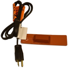 Zerostart 3400082 Silicone Pad Heater Engine Oil, Transmission Fluid, Reservoir and Hydraulic Fluid Heater, 1½" (4 cm) x 6" (15 cm) | CSA Approved | 240 Volts | 125 Watts