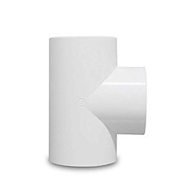 4inch Duct Hose Splitter Connector 3 Way Hose Adapter for Exhaust Fan Dryer Vent Hose, T Shape (4 inch/95mm)