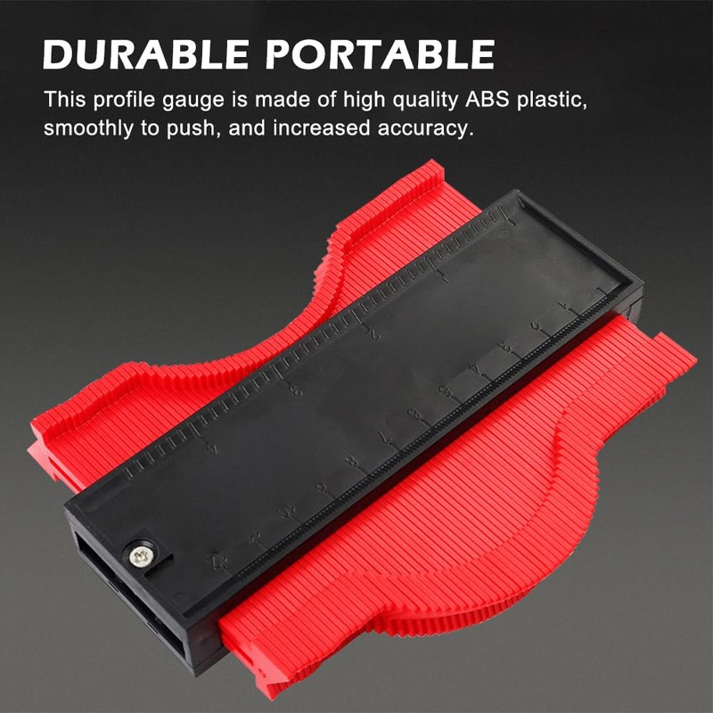 7 Inch Profile Gauge Tool,17cm Contour Gauge Duplicator Marking Gauge