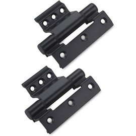 Qrity 2 PCS Door Hinges Aluminum Alloy Window Hinge, Casement Door and Window Hinge