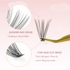 20D Lash Clusters, 240pcs Individual Lashes Extensions Volume Cluster Lashes,